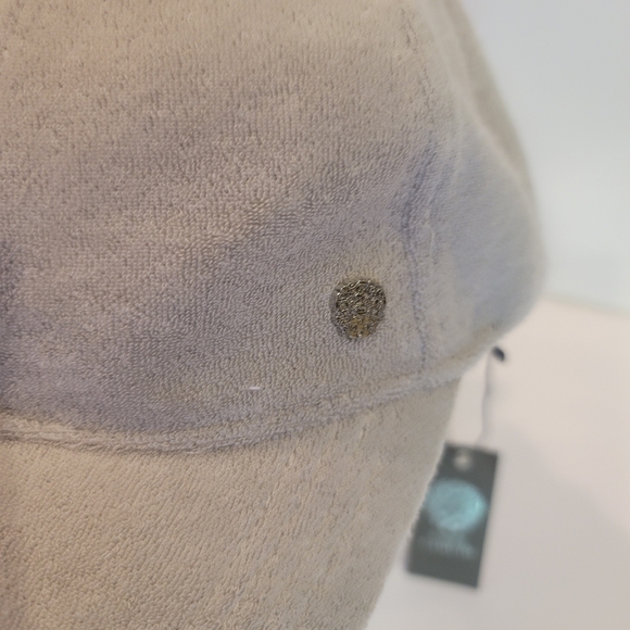 NWT Vince Camuto Terry Baseball Cap with Bow in Back - Picture 2 of 10